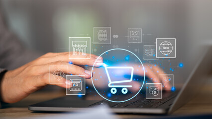 Digital marketers optimize e-commerce performance using online shopping cart systems, SEO tools,...