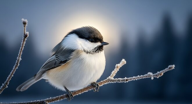 great tit on a branch