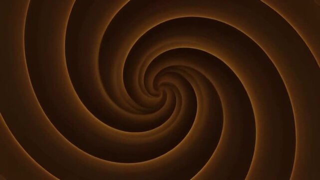Hypnotic Swirling Spiral Abstract Background Animation.