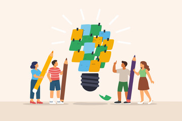 Teamwork and Bright Ideas