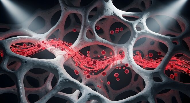 Abstract Hematopoietic Stem Cell Flow in Bone Marrow Stroma Lattice for National Aplastic Anemia & MDS Awareness Week