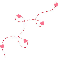 Valentines Day Tracking Decoration