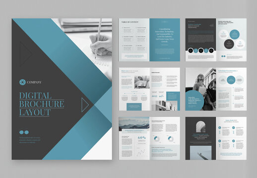 Digital Brochure Layout