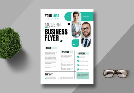 Corporate Business Flyer Template