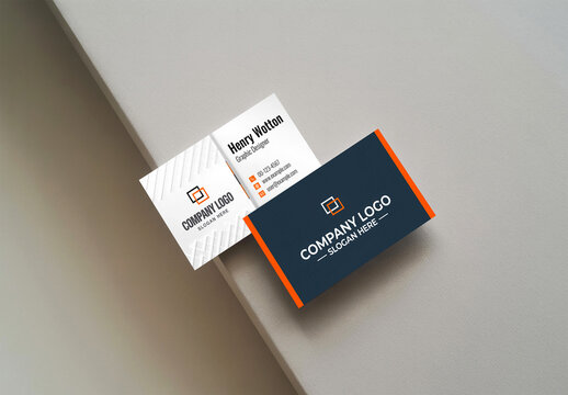 Modern Business Card Mockup