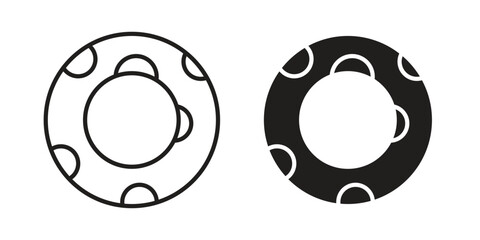 Rubber ring icons for web developers and designers, © Karlee