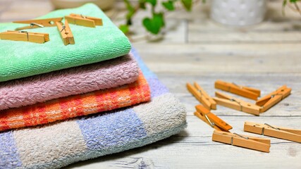 ランドリー　洗濯物