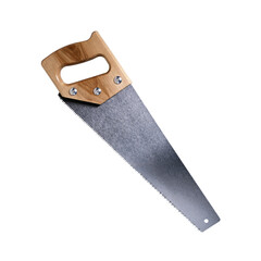 saw isolated on white