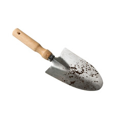 trowel isolated on white