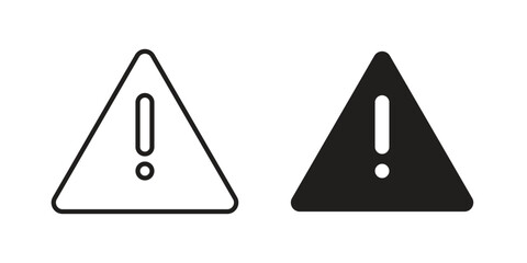 Risk icons collection. Line vector sign, symbol for web and mobile © Lily