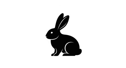 Obraz premium vector illustration of a bunny