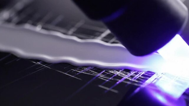 Coating layer healing from scratches under UV light in advanced self-healing surface technology