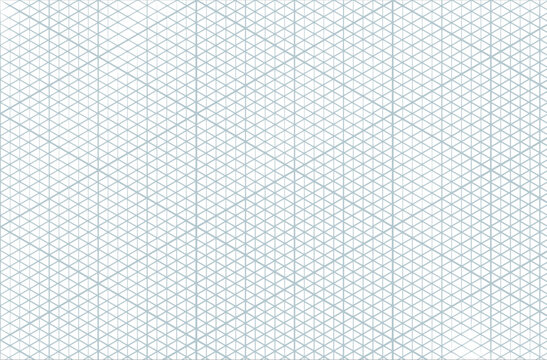 Clean Isometric Grid Texture on White Background for Architectural Design