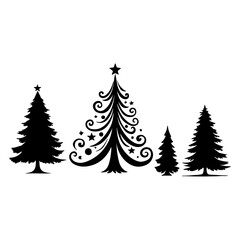Obraz premium Christmas Forest Scene – Snowy Landscape with Cabin and Reindeer