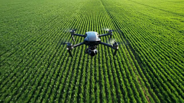 Smart Farming with Drones: Revolutionizing Crop Monitoring & Agriculture