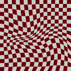 checkerboard background