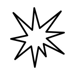 Obraz premium Spark Icon