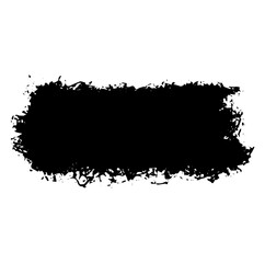 Fototapeta premium Abstract black grunge circle texture with dust, ink and spray effect.
