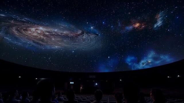 Explore the Cosmos: A Breathtaking Full-Dome Planetarium Experience