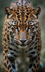 The Power and Precision of a Leopard on the Hunt