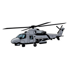 Fototapeta premium helicopter in flight