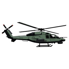 helicopter in flight