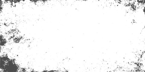 Black and White Grunge Texture Vector &ndash; Dusty Scratched Distressed Background with Rough Sketch Lines, Abstract Dirty Grunge Surface for Overlay, Poster and Graphic Design.