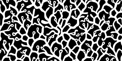 Organic Generative Pattern Background
