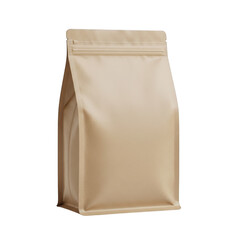 A brown paper bag with a sealed top
