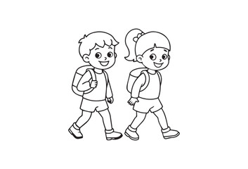 Naklejka premium Abstract geometric composition with vibrant color palette