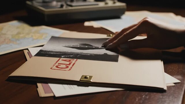 Investigating Classified UFO Photo Evidence on Secret Documents