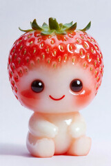 toy hedgehog with apple