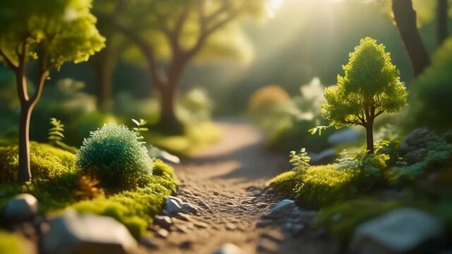 Toy Forest Path