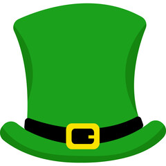 St Patricks Day Hat Illustration