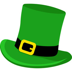St Patricks Day Hat Illustration
