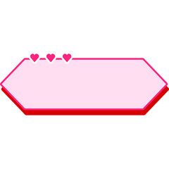 Valentine Day Text Box Decoration