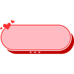 Valentine Day Text Box Decoration