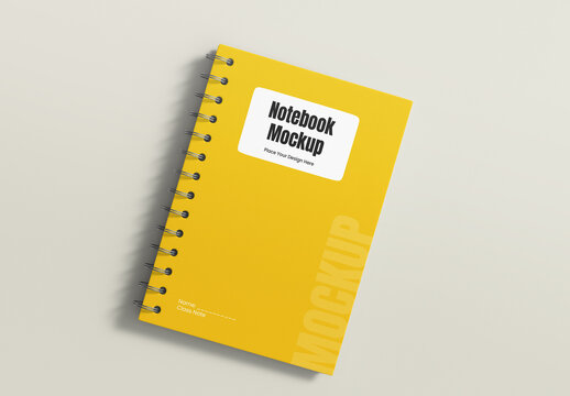 Ring Notebook Mockup Template