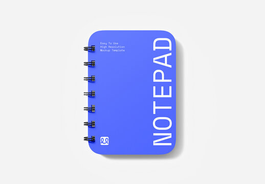 Modern Notepad Mockup Template
