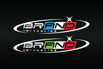 Italian flag text and French logo