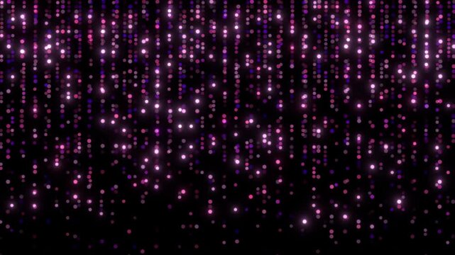 pink sparkles element decoration light animation loop
