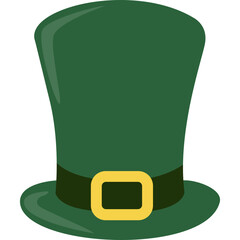 St Patricks Day Hat Illustration