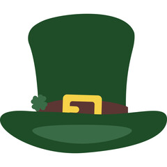 St Patricks Day Hat Illustration