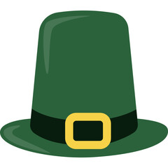 St Patricks Day Hat Illustration