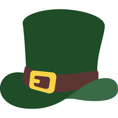 St Patricks Day Hat Illustration