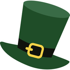St Patricks Day Hat Illustration