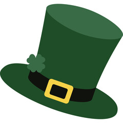 St Patricks Day Hat Illustration