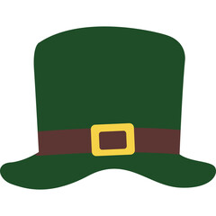 St Patricks Day Hat Illustration