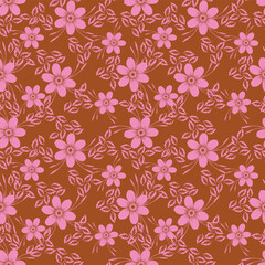 Fototapeta premium seamless floral pattern