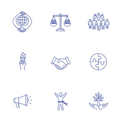 Make a Professional World Social Justice Day Vector